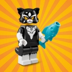 Minifig col323 : La fille déguisée en chat