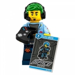 Minifig col341 : Le champion de jeu vidéo