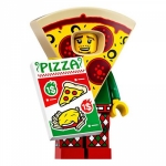 Minifig col351 : Le type en costume de pizza