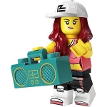 Minifig col359 : La danseuse de hip-hop