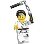 Minifig col367 : Le fan d’arts martiaux