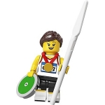 Minifig col368 : L’athlète