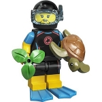 Minifig col369 : La sauveteuse en mer