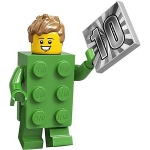 Minifig col370 : Le type en costume de brique