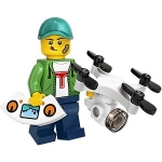 Minifig col373 : Le garçon drone