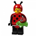 Minifig col377 : La fille en costume de coccinelle