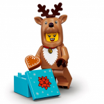 Minifig col401 : Le costume de renne