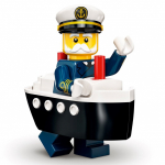 Minifig col407 : Le capitaine du ferry