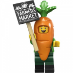 Minifig col413 : La mascotte carotte