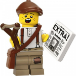 Minifig col421 : Le livreur de journaux