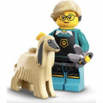 Minifig col435 : La toiletteuse avec un lévrier