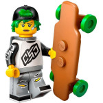 Minifig col455 : La skateuse