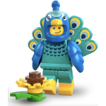 Minifig col461 : Fan déguisé en paon