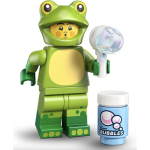 Minifig col465 : Le fan déguisé en grenouille