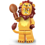 Minifig col471 : Le fan déguisé en lion