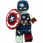 Minifig colmar09 : Captain America zombie