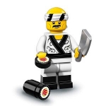 Minifig coltlnm-19 : Chef Sushi﻿