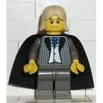 Minifig hp018 : Lucius Malefoy (costume et jambes gris foncé)