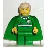 Minifig hp020 : Drago Malefoy (uniforme de Quidditch vert)