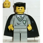 Minifig hp027 : Ron/Crabbe (torse Serpentard, jambes gris clair)