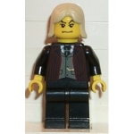 Minifig hp039 : Lucius Malefoy (torse noir, jambes noires)