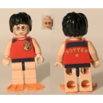 Minifig hp066 : Harry Potter (tshirt de tournois, maillot de bain, palmes)