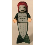 Minifig hp067 : Sirène (cheveux long rouge foncé)