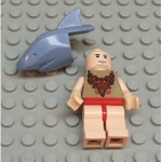 Minifig hp068 : Viktor Krum (tête de requin)