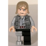 Minifig hp070 : Maugrey Fol-Oeil (jambe de bois)