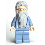 Minifig hp099 : Dumbledore (tenue bleu clair avec broderies argent)