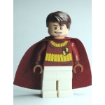 Minifig hp109 : Olivier Dubois (uniforme de Quidditch rouge foncé)