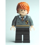 Minifig hp112 : Ron Weasley (pull avec blason Gryffondor, jambes noires)