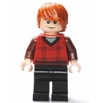 Minifig hp113 : Ron Weasley (pull écossais, jambes noires)