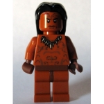 Minifig iaj015 : Guerrier Ugha avec cheveux