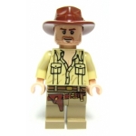 Minifig iaj020 : Indiana Jones (chemise ouverte) (7195)