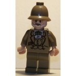 Minifig iaj030 : Henry Jones Sr. (casque colonial marron)