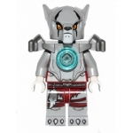 Minifig loc072 : Worriz (armure lourde argent, sans cape)