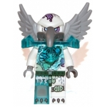 Minifig loc074 : Voom Voom (armure lourde bleu transparent) (70146)