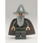 Minifig lor001 : Gandalf le Gris (chapeau magicien)