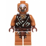 Minifig lor110 : Orque de Gundabad (chauve, peinture blanche sur le visage)