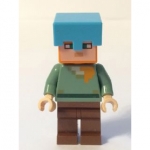 Minifig min019 : Alex (avec casque bleu turquoise)