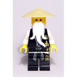 Minifig njo026 : Sensei Wu (tenue noire)