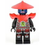 Minifig njo077 : Homme à l'épée (marques visage bleues)