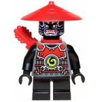 Minifig njo082 : Éclaireur (marques visage bleues)