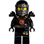 Minifig njo140 : Cole (emblème rond sur le torse)