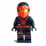 Minifig njo148 : Kai (emblème rond sur le torse, 70735)