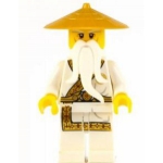 Minifig njo180 : Sensei Wu (costume doré)