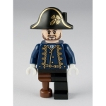 Minifig poc028 : Hector Barbossa (jambe de bois)