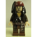 Minifig poc034 : Capitaine Jack Sparrow (veste)