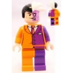 Minifig sh007 : Double-Face (Costume orange et violet)